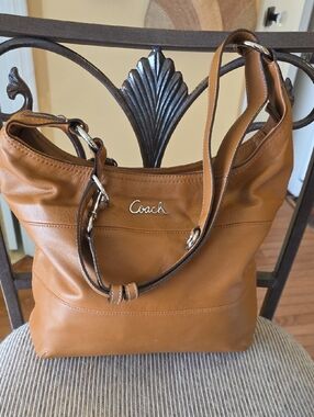 Coach F17116 Pieced Saddle Messenger/Hobo Duffle